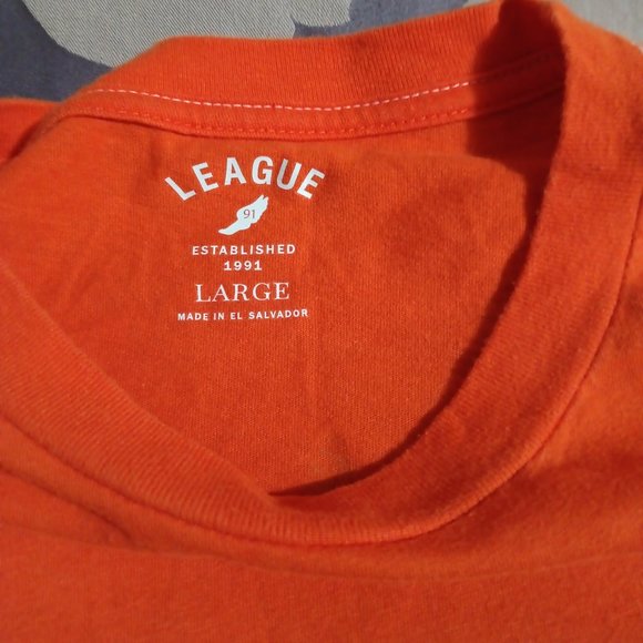 League Other - Syracuse Long Sleeve Block S Pocket Tee